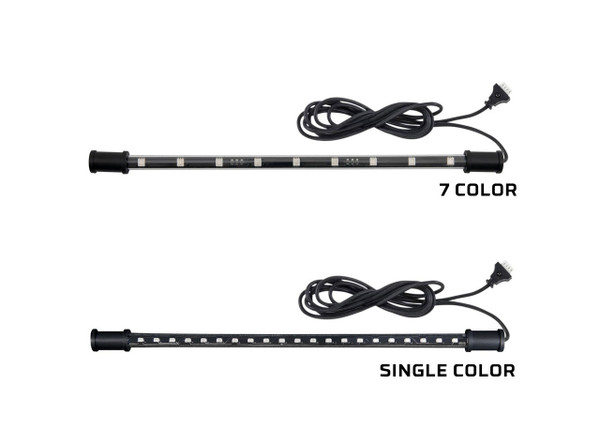 Replacement 7 Color & Single Color LED Expandable Interior Lighting Tube