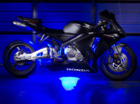 Advanced Blue Mini Motorcycle Lighting