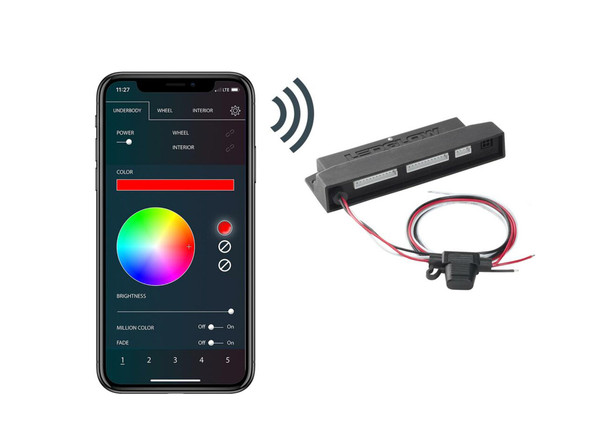 Million Color Underbody Control Box with Smartphone Control Million Color Underbody Control Box with Smartphone Control
