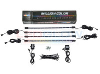 LEDGlow 4pc Million Color Flexible LED Wheel Well Lighting Add-On Kit Unboxed