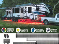 Million Color Slimline LED RV Camper Underbody Lighting Kit